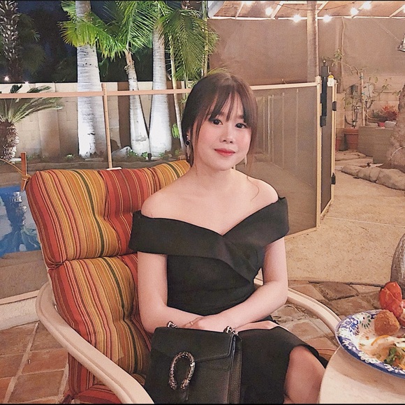 Women’s Off Shoulder Sheath Party Dress - Picture 2 of 6